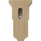 Ekena Millwork 3 1/2"W x 3 3/4"D x 6"H Mini Reyes Wood Corbel, Rubberwood CORW03X03X06RYRW - alternate 3